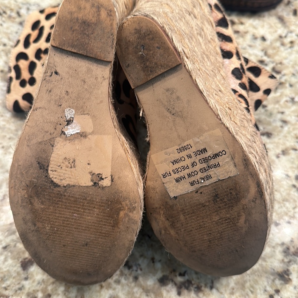 Steve Madden leopard wedge - Picture 5 of 5